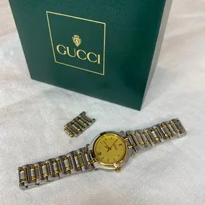 Gucci | Accessories | Authentic Vintage Gucci Twotone Ladies  display picture 3